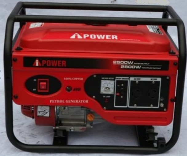 A-iPower Petrol Generator Promo Series 2.8KW/3.0KVA PR4000C
