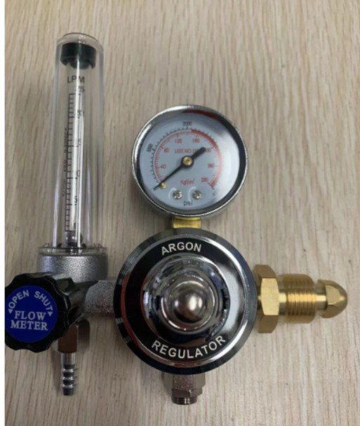 Argon Gas Regulator With Flowmeter