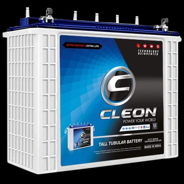 Cleon Solar and Inverter Tall Tubular battery 12V 240AH