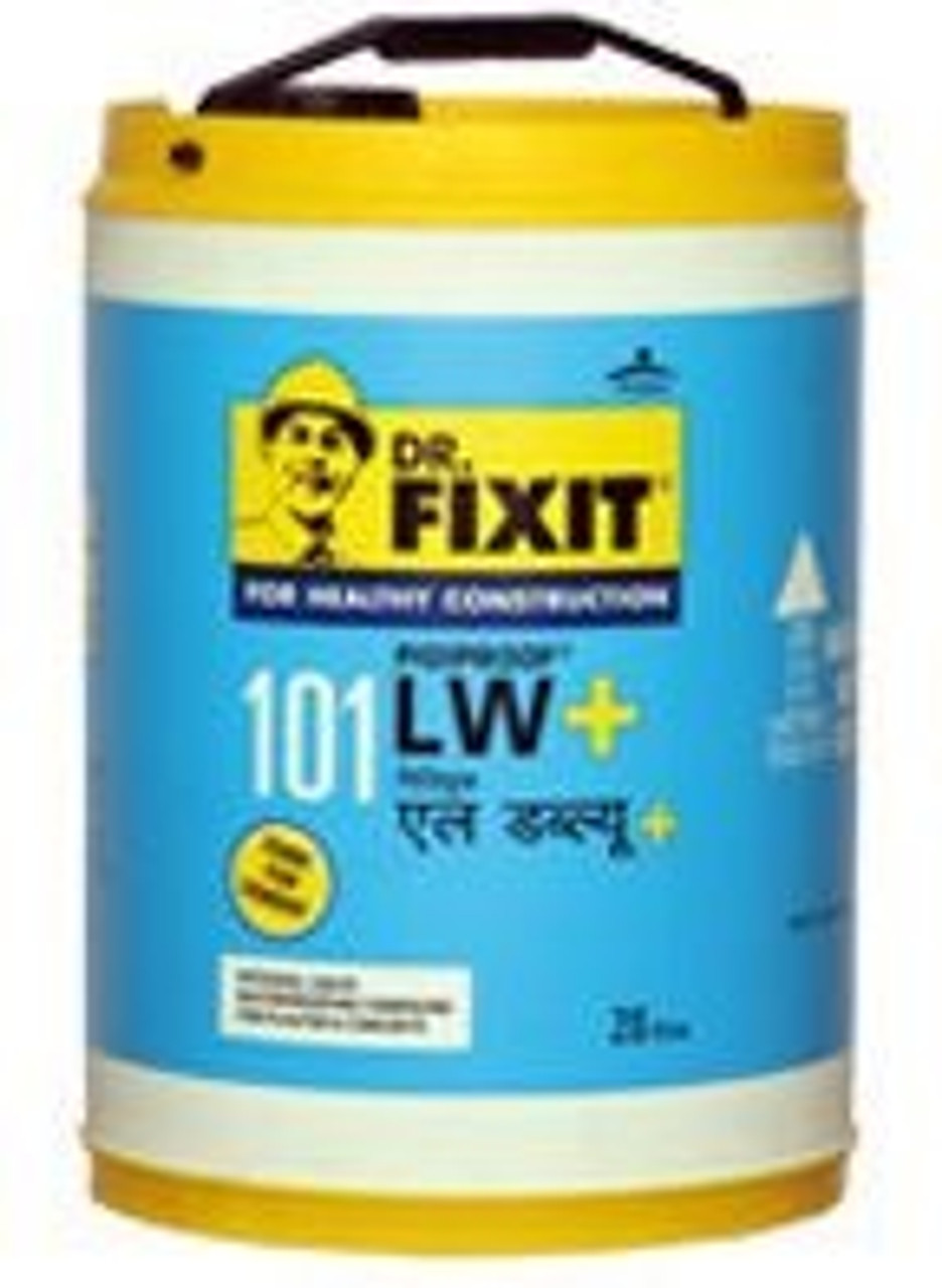 Dr. Fixit Pidiproof 101 LW + Waterproofing Chemical Plasticizer 20 Liters