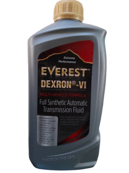 Everest Automatic Transmission Fluid Dexron®-VI Full Synthetic