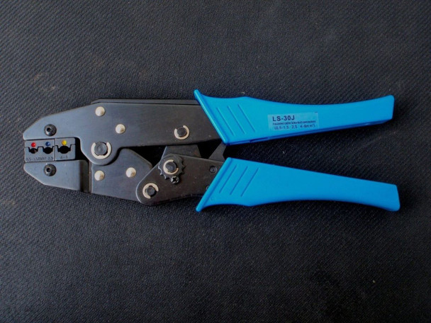 Insulated Ratcheting crimp tool plier crimper 22-10 AWG