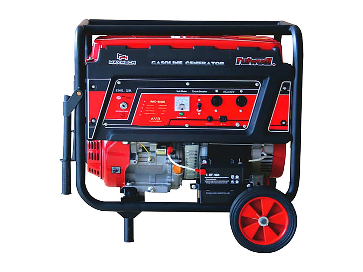 Maxmech RWD 6500E 6.3kVA petrol generator