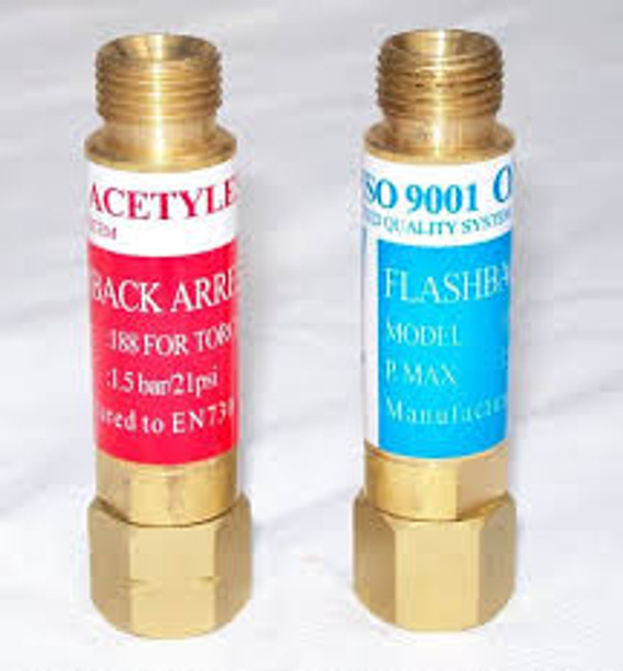 Oxygen/Acetylene flashback arrestor