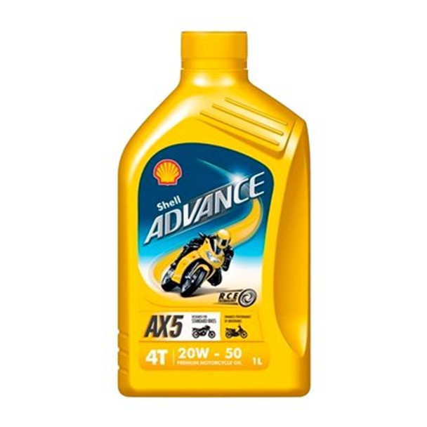 Shell Advance AX5 4T 20W 50 1L