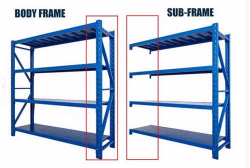 Storage shelves